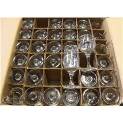 CASE OF 36 MANHATTAN WINE GLASSES 6.5 OZ