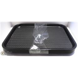 CAFETERIA TRAYS- 6 TRAYS