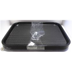 CAFETERIA  TRAYS- 6 TRAYS