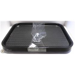 CAFETERIA  TRAYS- 6 TRAYS