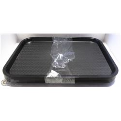 CAFETERIA  TRAYS- 6 TRAYS
