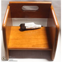 NEW TABLECRAFT WALNUT BOOSTER SEAT