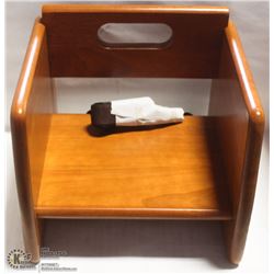 NEW TABLECRAFT WALNUT BOOSTER SEAT