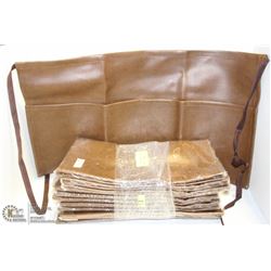 LOT OF 10 NEW VINYL APRONS