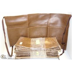 LOT OF 10 NEW VINYL APRONS