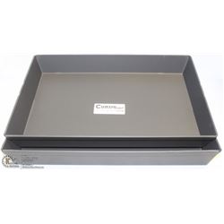 NEW RECTANGULAR BAKING PANS - LOT OF 2
