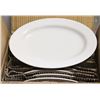 Image 1 : 10" OVAL PLATTERS - LOT OF 12 - NEW