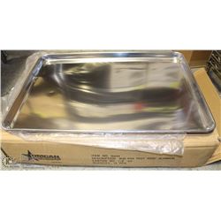 LOT OF 12 NEW 18" x 26" ALUMINUM BUN PANS
