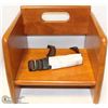 Image 1 : NEW TABLECRAFT WALNUT BOOSTER SEAT