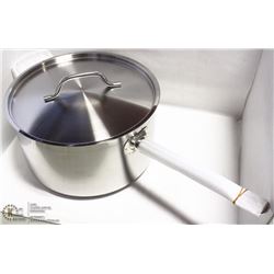 10QT HEAVY DUTY SAUCE PAN INDUCTION CAPABLE - NEW