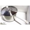 Image 1 : 10QT HEAVY DUTY SAUCE PAN INDUCTION CAPABLE - NEW