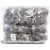 Image 1 : PACKAGE OF 12 NEW STAINLESS STEEL POT SCRUBBERS
