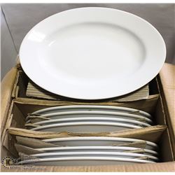 13" OVAL PLATTERS - LOT OF 12 - NEW