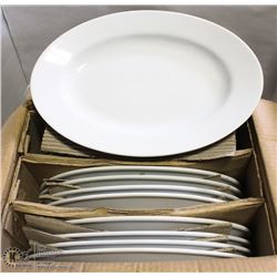 13" OVAL PLATTERS - LOT OF 12 - NEW