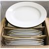 Image 1 : 13" OVAL PLATTERS - LOT OF 12 - NEW