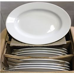13" OVAL PLATTERS - LOT OF 12 - NEW