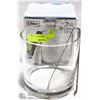Image 1 : NEW 2PC GLASS LIBBEY ICE BUCKET SET