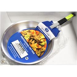 12" ALUMINUM FRY PANS - LOT OF 2 - NEW