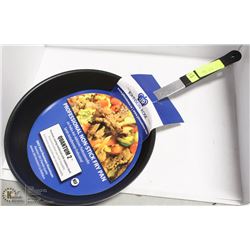 NEW 12" ALUMINUM COATED COMMERCIAL FRY PAN
