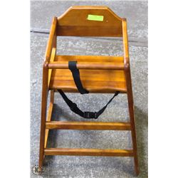 NEW WOODEN HIGH CHAIRS JOHNSON-ROSE 4506