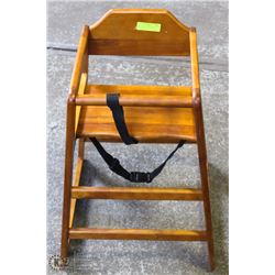 NEW WOODEN HIGH CHAIRS JOHNSON-ROSE 4506