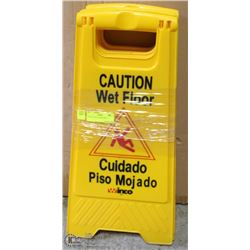 LOT OF 3 WET FLOOR SIGNS