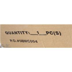 NEW ALUMINUM 6 TOTE BOX RACK ON CASTORS