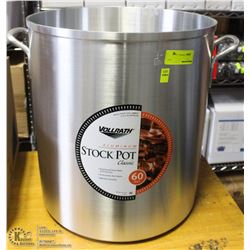 NEW 60QT VOLLRATH ALUMINUM STOCK POT- NO LID
