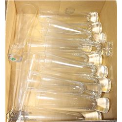 FLAT OF NEW 4OZ TALL GLASSES