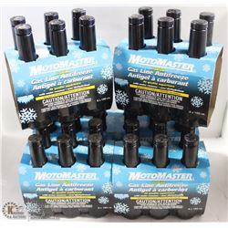 CASE OF 36-150ML BOTTLES GASOLINE ANTIFREEZE