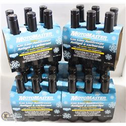 CASE OF 36-150ML BOTTLES GASOLINE ANTIFREEZE