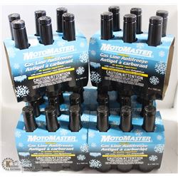 CASE OF 36-150ML BOTTLES GASOLINE ANTIFREEZE