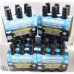 CASE OF 36-150ML BOTTLES GASOLINE ANTIFREEZE
