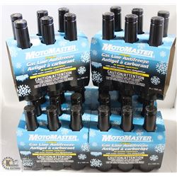 CASE OF 36-150ML BOTTLES GASOLINE ANTIFREEZE