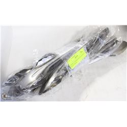 8 NEW 12" STAINLESS EXTRA HEAVY DUTY TONGS