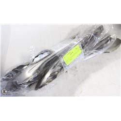 8 NEW 12" STAINLESS EXTRA HEAVY DUTY TONGS