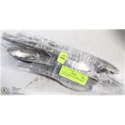 (ON CHOICE) 8 NEW 9" STAINLESS EXTRA HEAVY DUTY