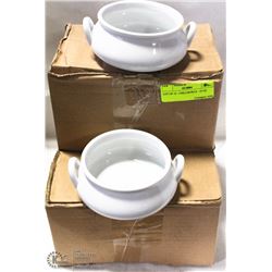 LOT OF 12 - CHILI BOWLS - 10 OZ
