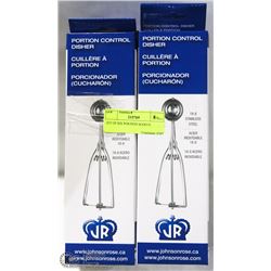 (ON CHOICE) SET OF SIX PORTION SCOOPS