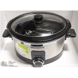 HAMILTON BEACH INTELLITIME SLOW COOKER WITH LID