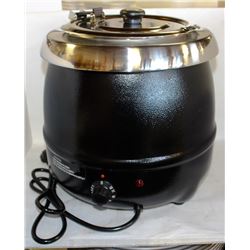 (ON CHOICE) NEW SOUP KETTLE WITH LID 10 LITERS
