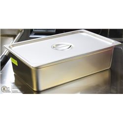 ON CHOICE: ME#9) STAINLESS STEEL FOOD PAN FULL