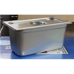 (ON CHOICE) ME#7) S/S FOOD PAN ONE-THIRD SIZE 6"
