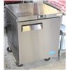 Image 1 : ME#20) 27" SINGLE DOOR UNDERCOUNTER S/S FREEZER