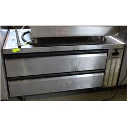2 DRAWER SILVER KING REFRIGERATED CABINET