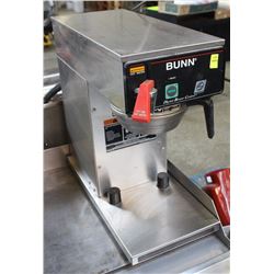 BUNN COMMERCIAL COFFEE BREWER WITH HOT WATER TAP
