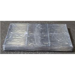 (OC) STAINLESS WIRE GRATES 15-3/4"X24-3/4" -LOT OF