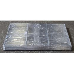 (OC) STAINLESS WIRE GRATES 15-3/4"X24-3/4" -LOT OF
