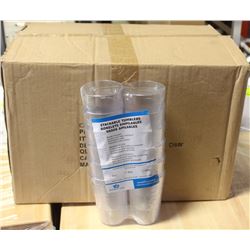 8OZ PLASTIC TUMBLERS - LOT OF 144 - NEW