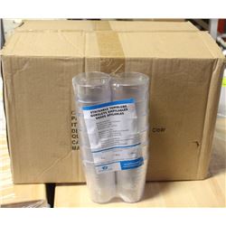 8OZ PLASTIC TUMBLERS - LOT OF 144 - NEW